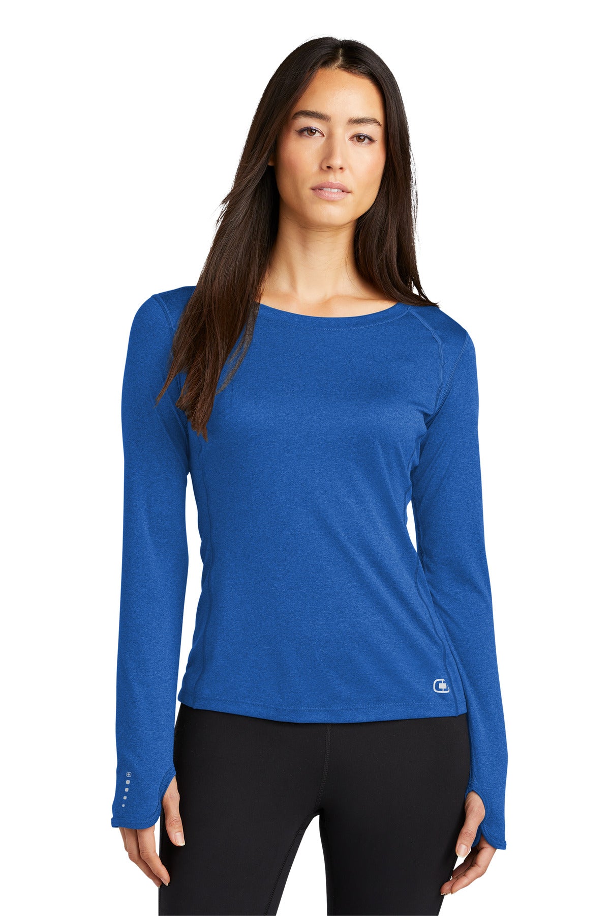 OGIO Ladies Long Sleeve Pulse Crew. LOE321