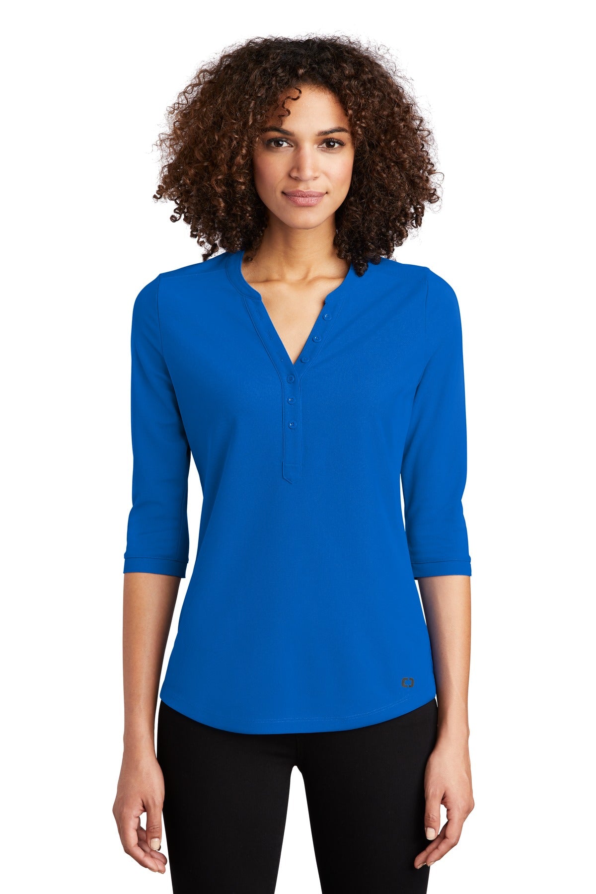 OGIO Ladies Jewel Henley LOG104