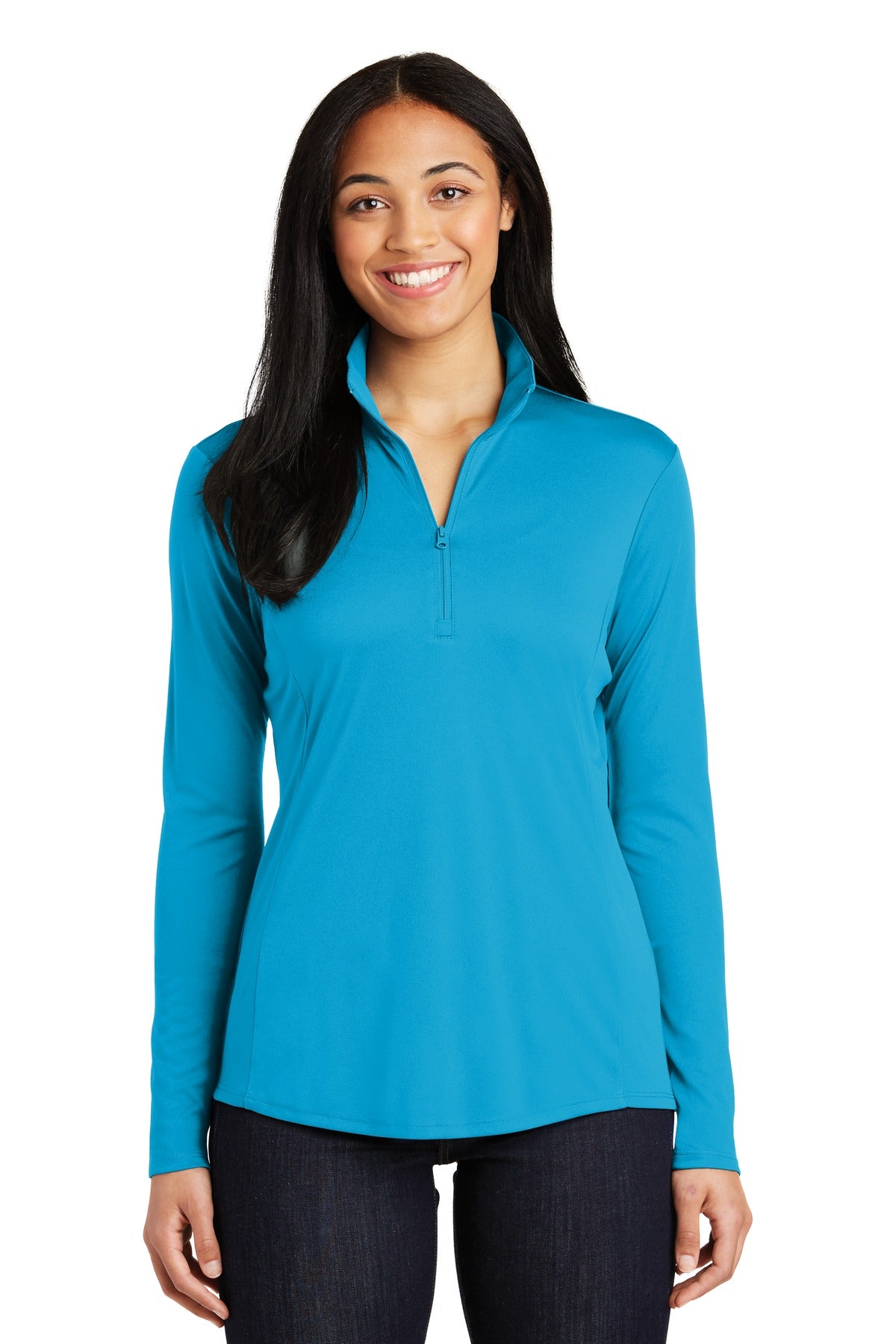 Sport-Tek Ladies PosiCharge Competitor 1/4-Zip Pullover. LST357