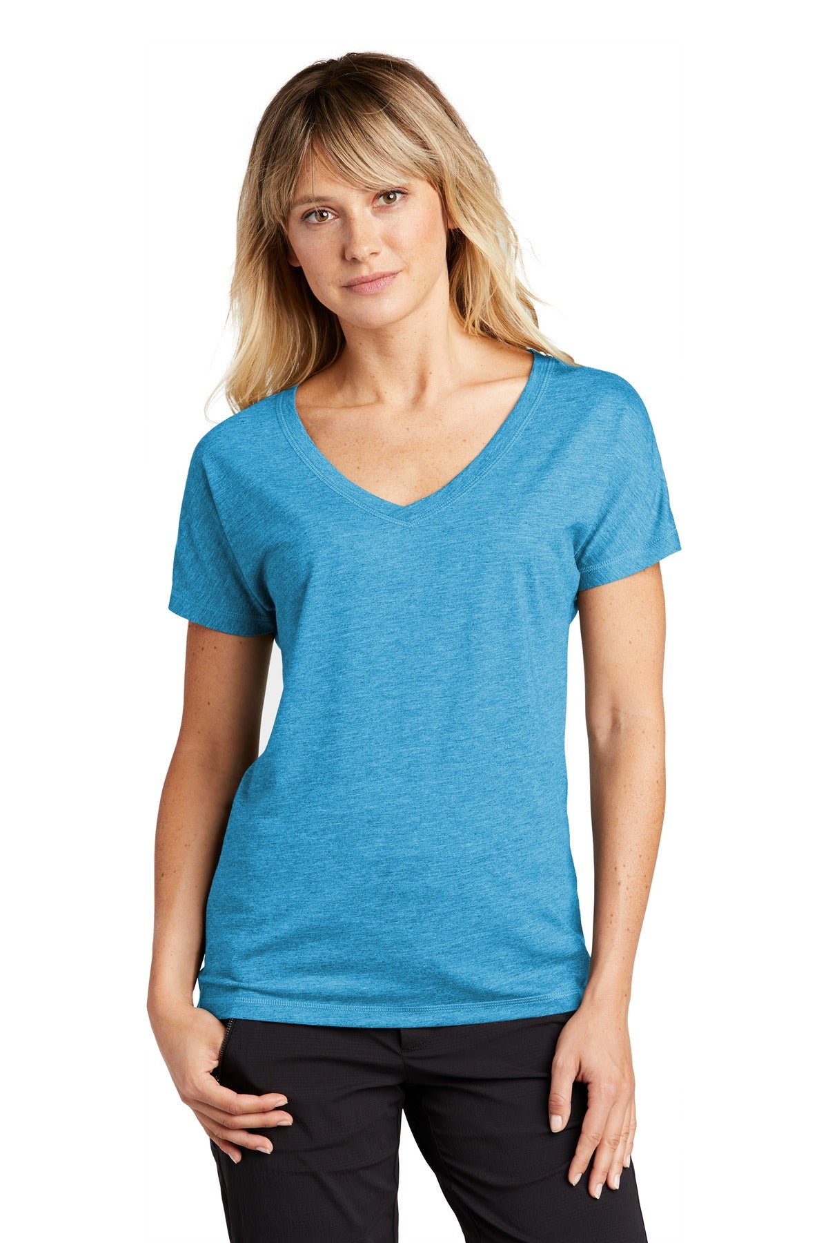 Sport-Tek Ladies PosiCharge Tri-Blend Wicking Dolman Tee. LST401