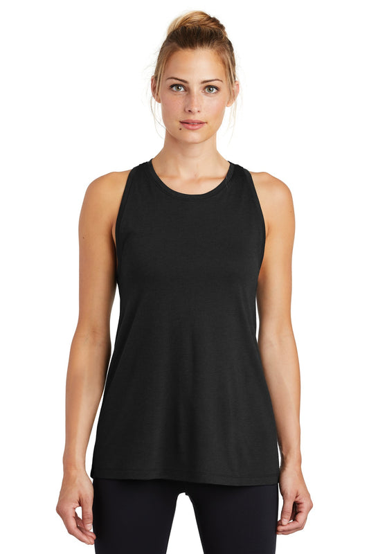 Sport-Tek Ladies PosiCharge Tri-Blend Wicking Tank. LST402