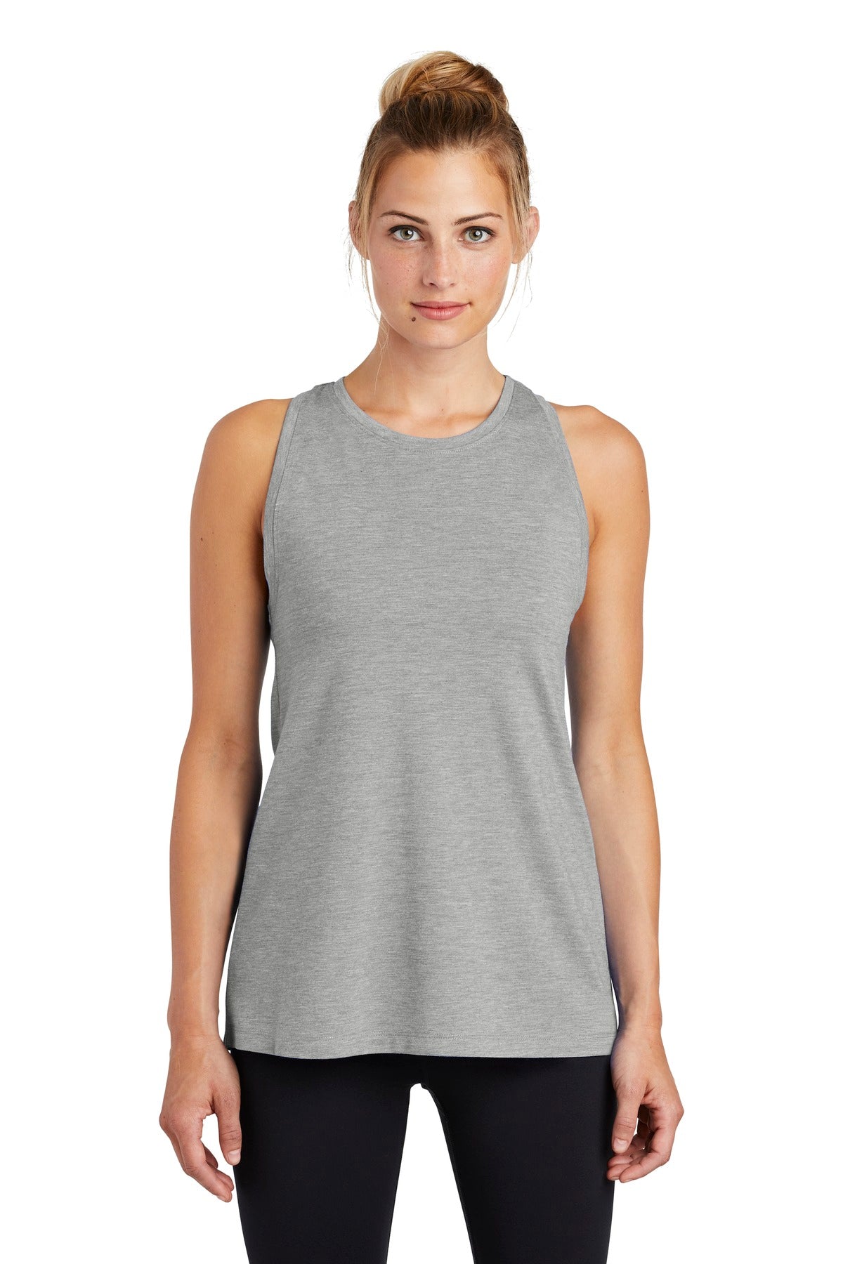 Sport-Tek Ladies PosiCharge Tri-Blend Wicking Tank. LST402