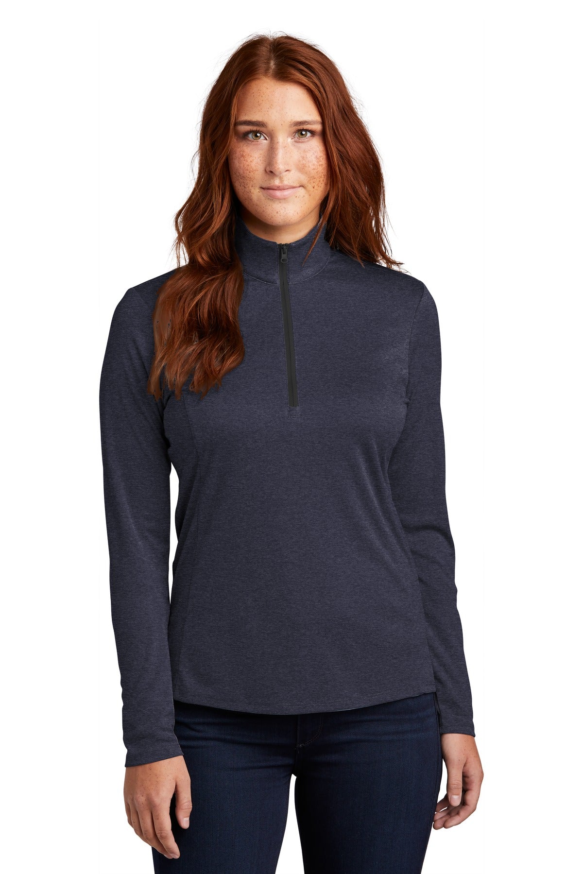 Sport-Tek Ladies Endeavor 1/2-Zip Pullover. LST469