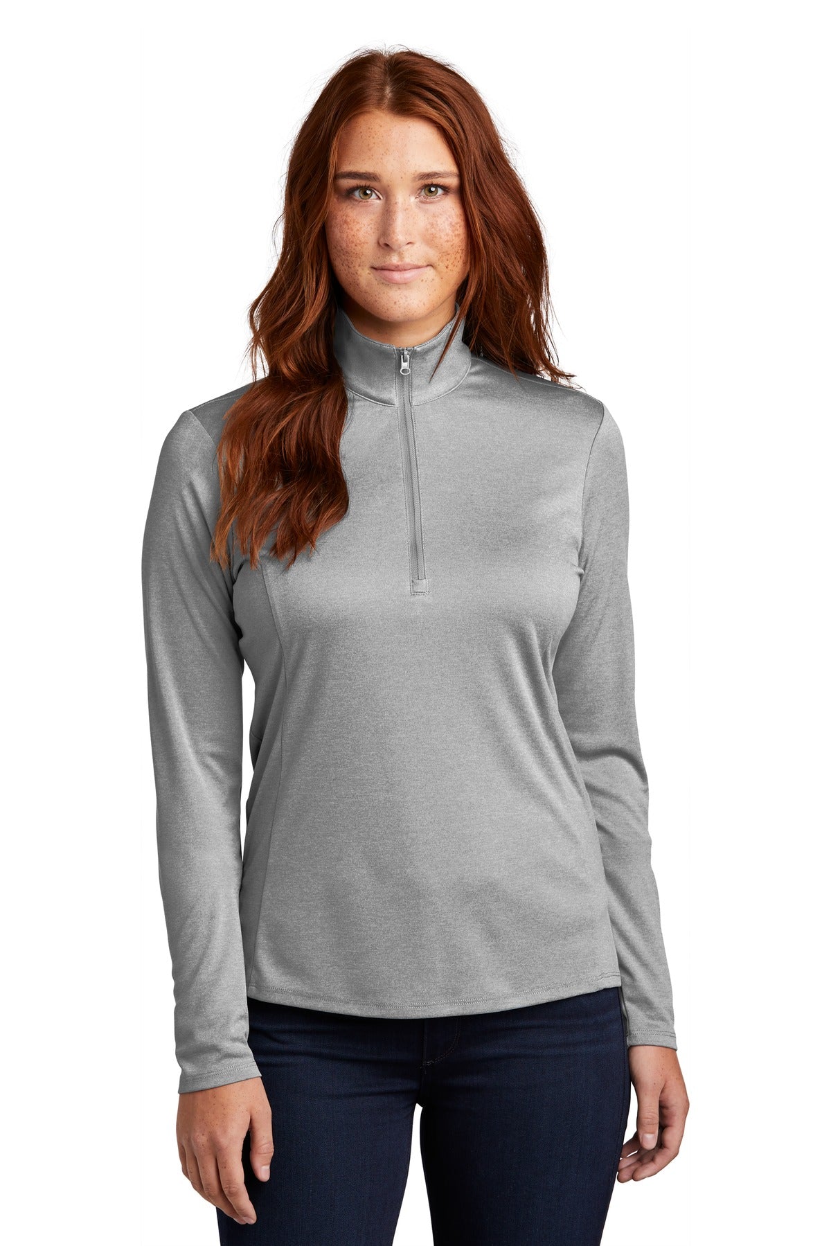 Sport-Tek Ladies Endeavor 1/2-Zip Pullover. LST469