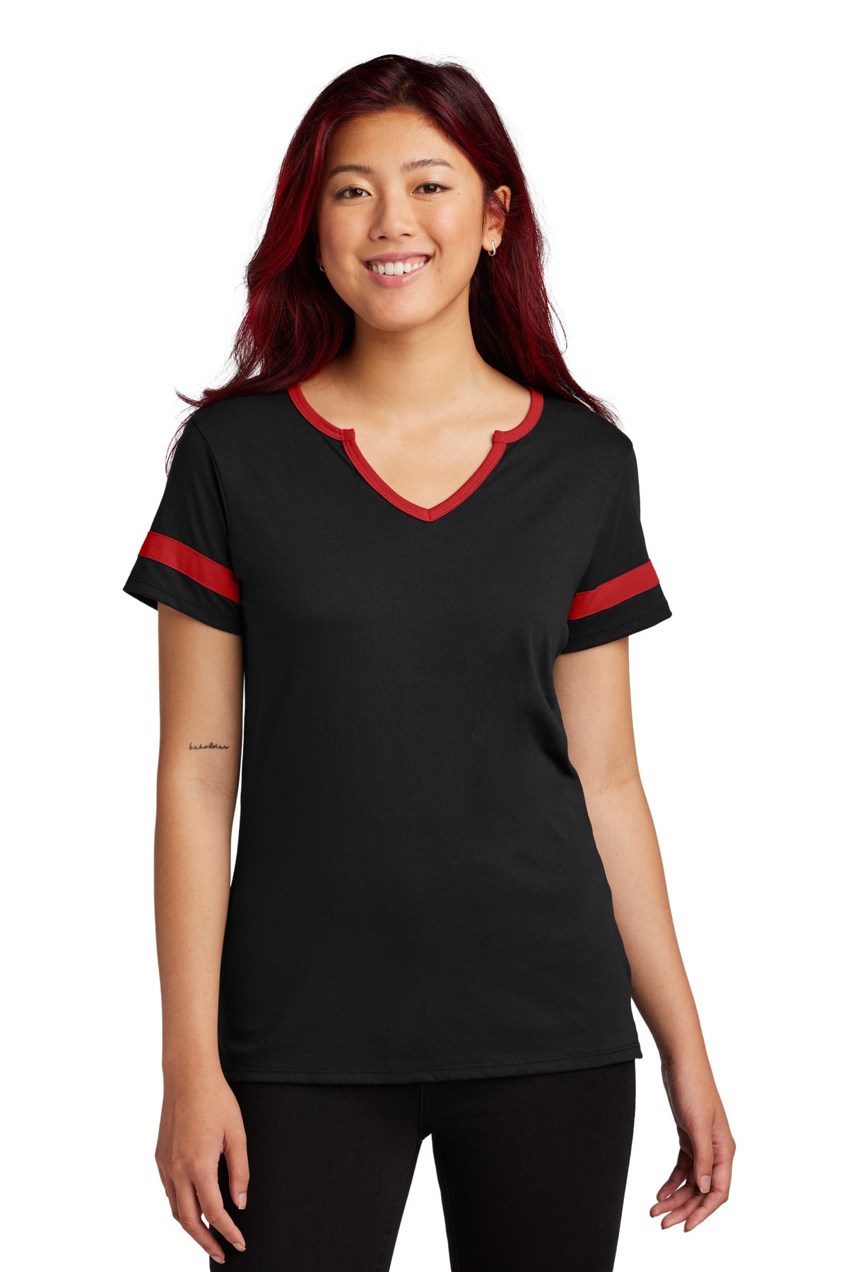 Sport-Tek Ladies Halftime Notch Neck Tee LST6041