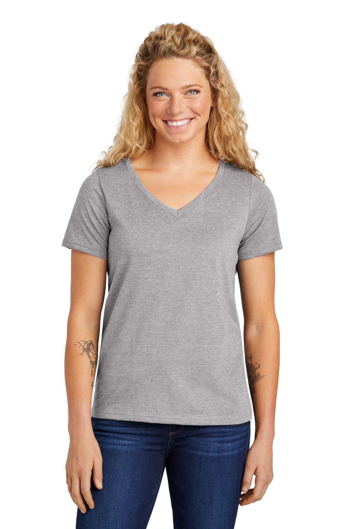 Volunteer Knitwear Women's Daily V-Neck Tee LVL45V