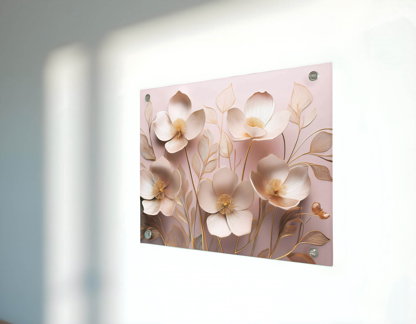 Petal Perfect- Golden Blossom Whimsy