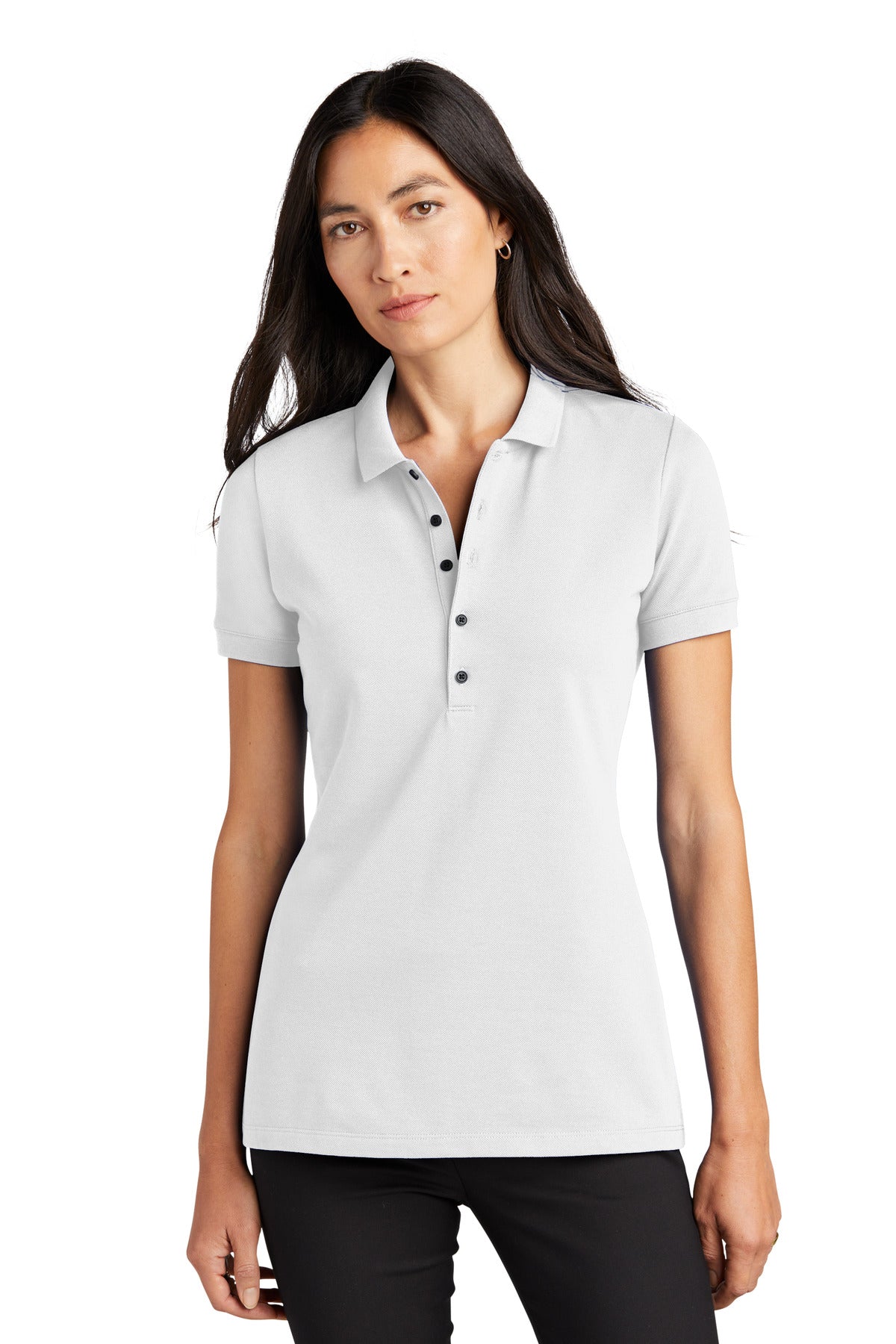 Mercer+Mettle Women's Stretch Heavyweight Pique Polo MM1001