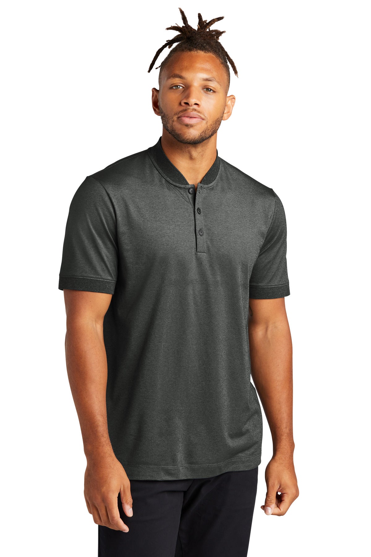 Mercer+Mettle Stretch Pique Henley MM1008