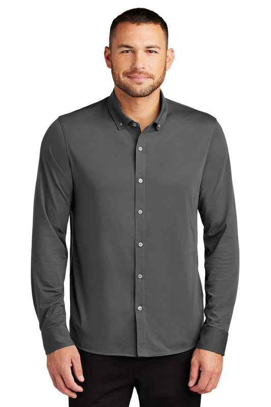 Mercer+Mettle Stretch Jersey Long Sleeve Shirt MM1018