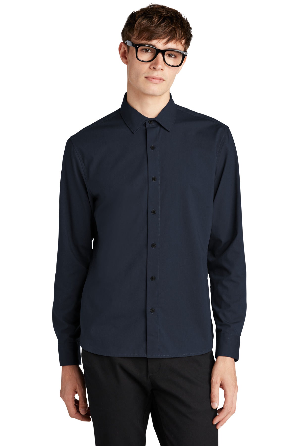 Mercer+Mettle Long Sleeve Stretch Woven Shirt MM2000