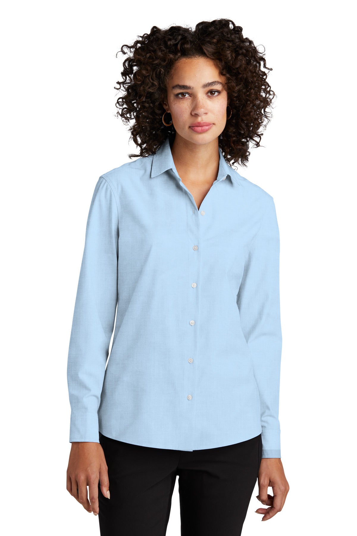 Mercer+Mettle Women's Long Sleeve Stretch Woven Shirt MM2001