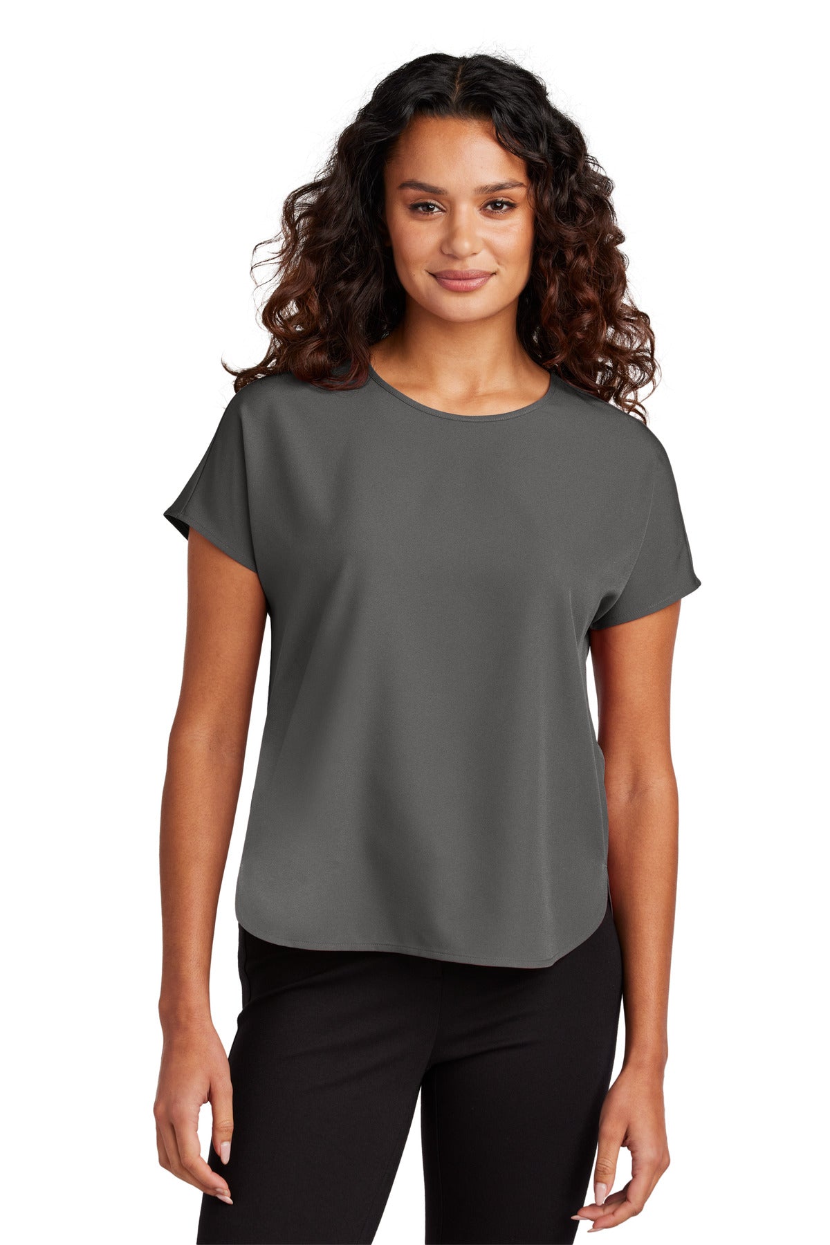 Mercer+Mettle Women's Stretch Crepe Crew MM2015