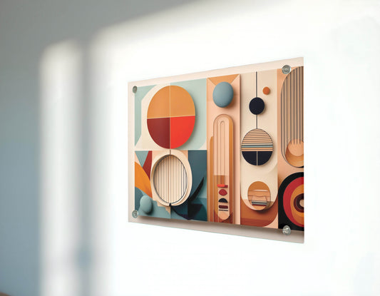 Modern Vivid Voyage - Mid-Century Modern Wall Art