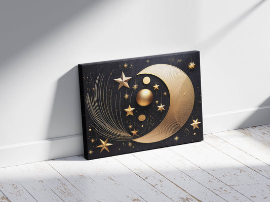 Celestial Chaos- Gold Whimsy