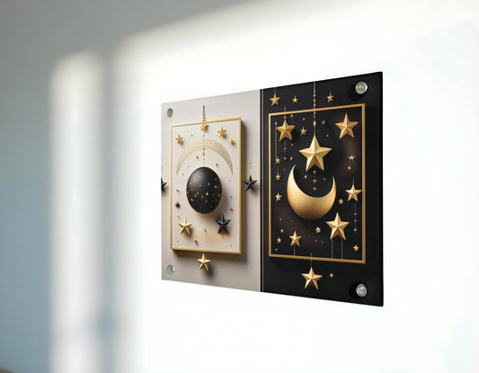 Celestial Chaos- Starry Nightscape