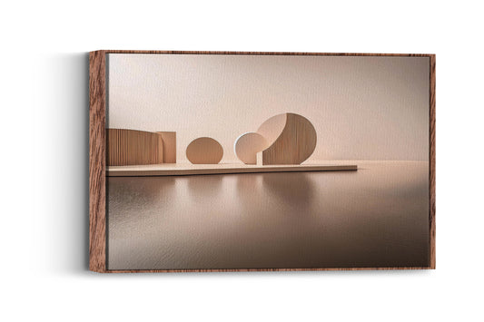 Serenity in Shapes- Desert Harmony Sculpturescape