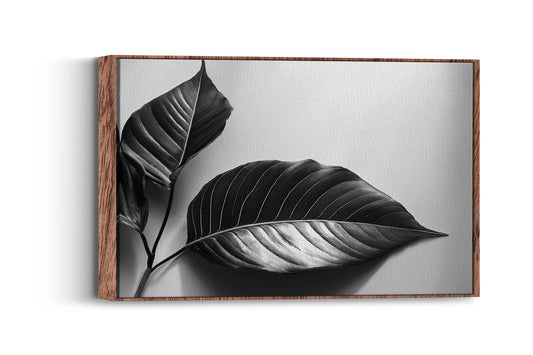 Silhouette Jungle- Chic Leaf Adventure