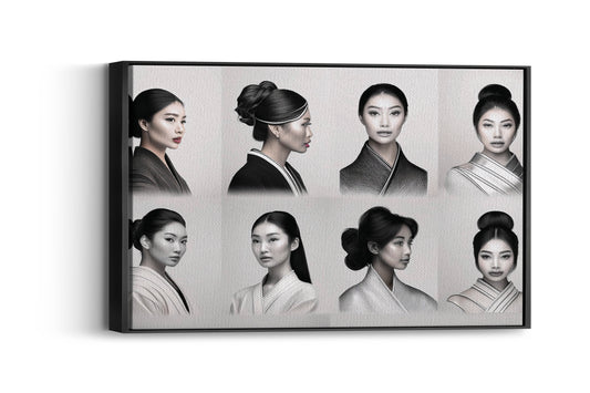 Serene Silhouettes- Whispering Spirits