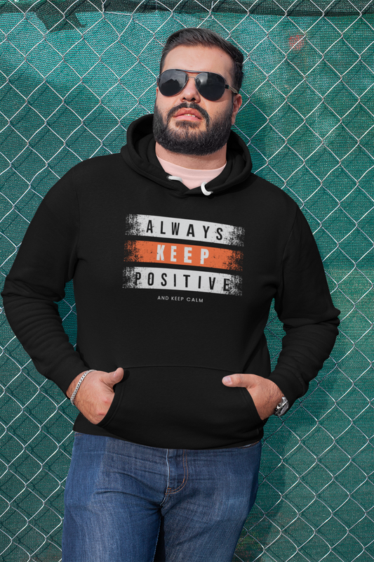 Motivational Shirt - ALways Keep Positive and Keep Calm