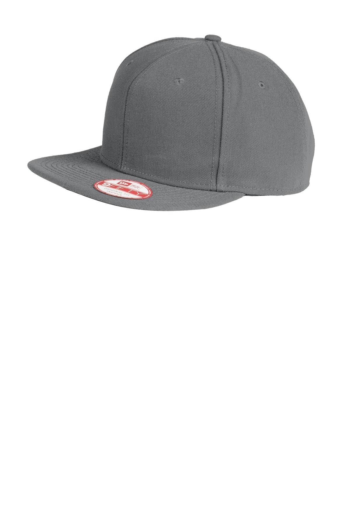 New Era Original Fit Flat Bill Snapback Cap. NE402