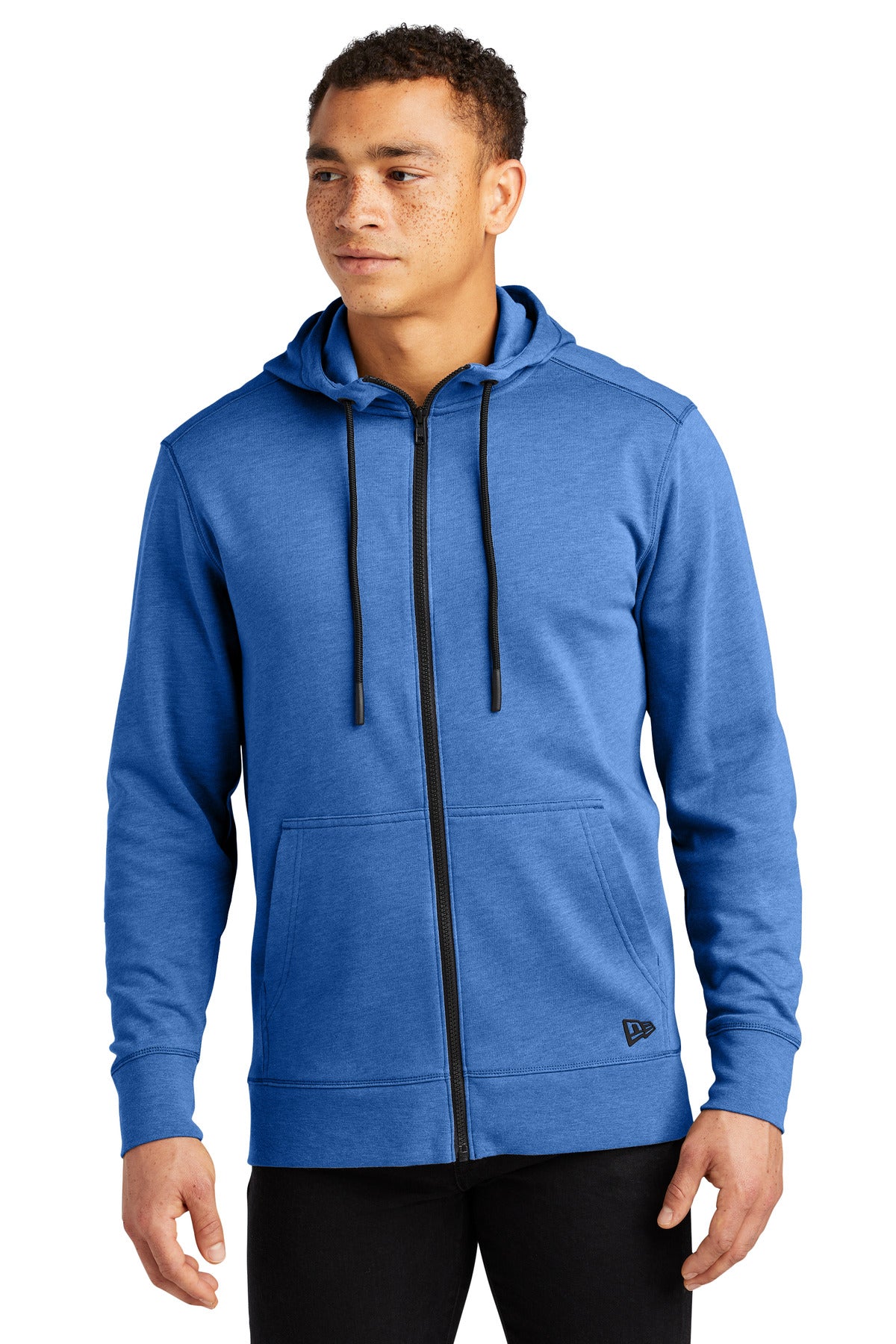 New Era Tri-Blend Fleece Full-Zip HoodieNEA511