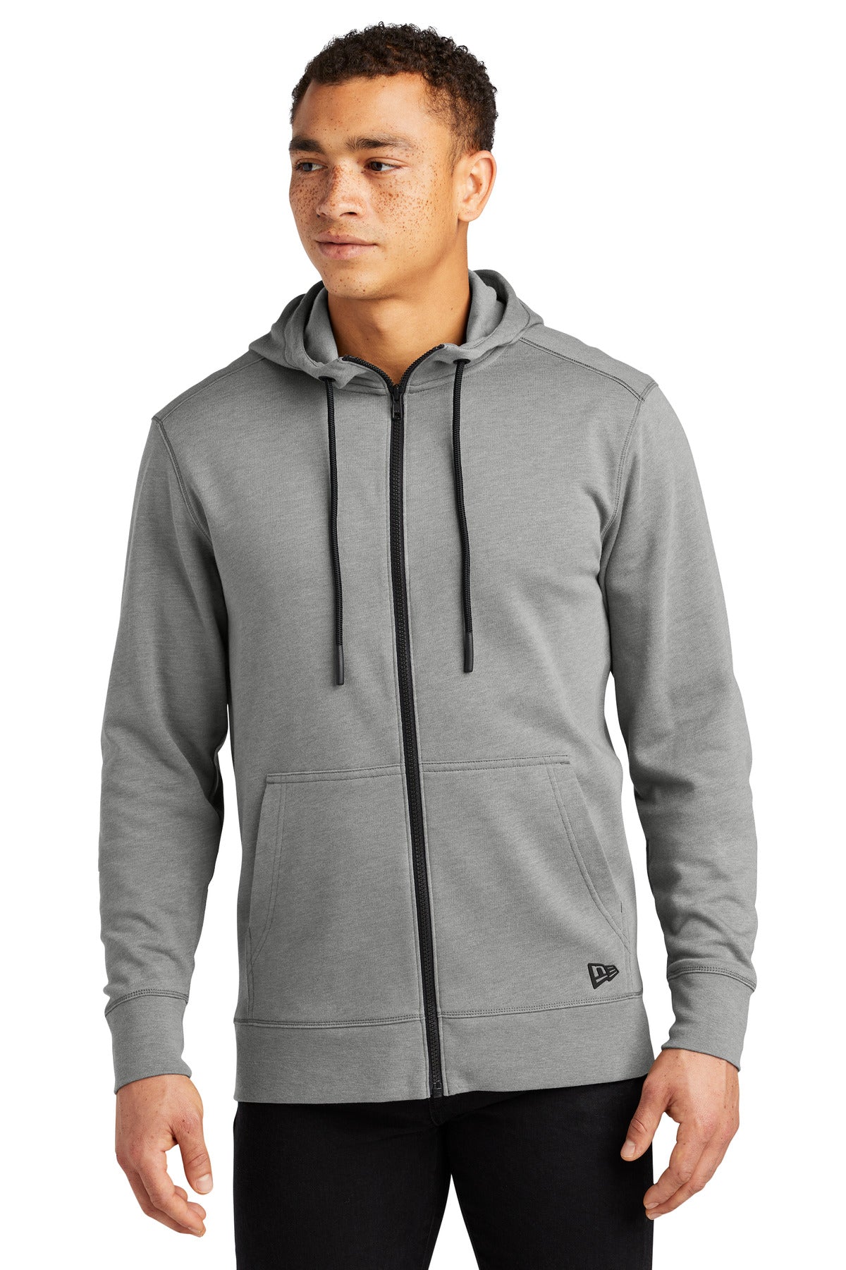 New Era Tri-Blend Fleece Full-Zip HoodieNEA511