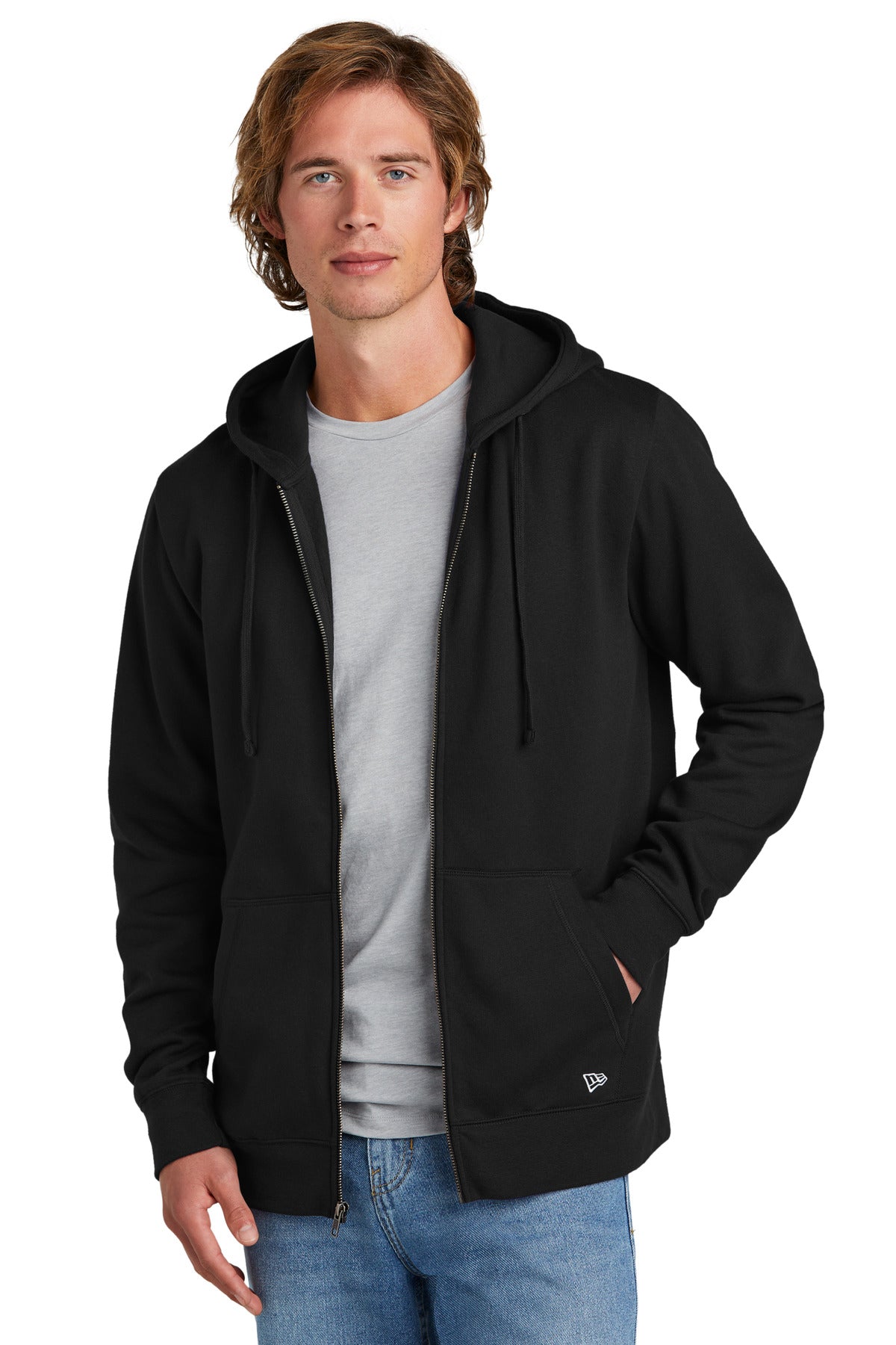 New Era Comeback Fleece Full-Zip Hoodie NEA551