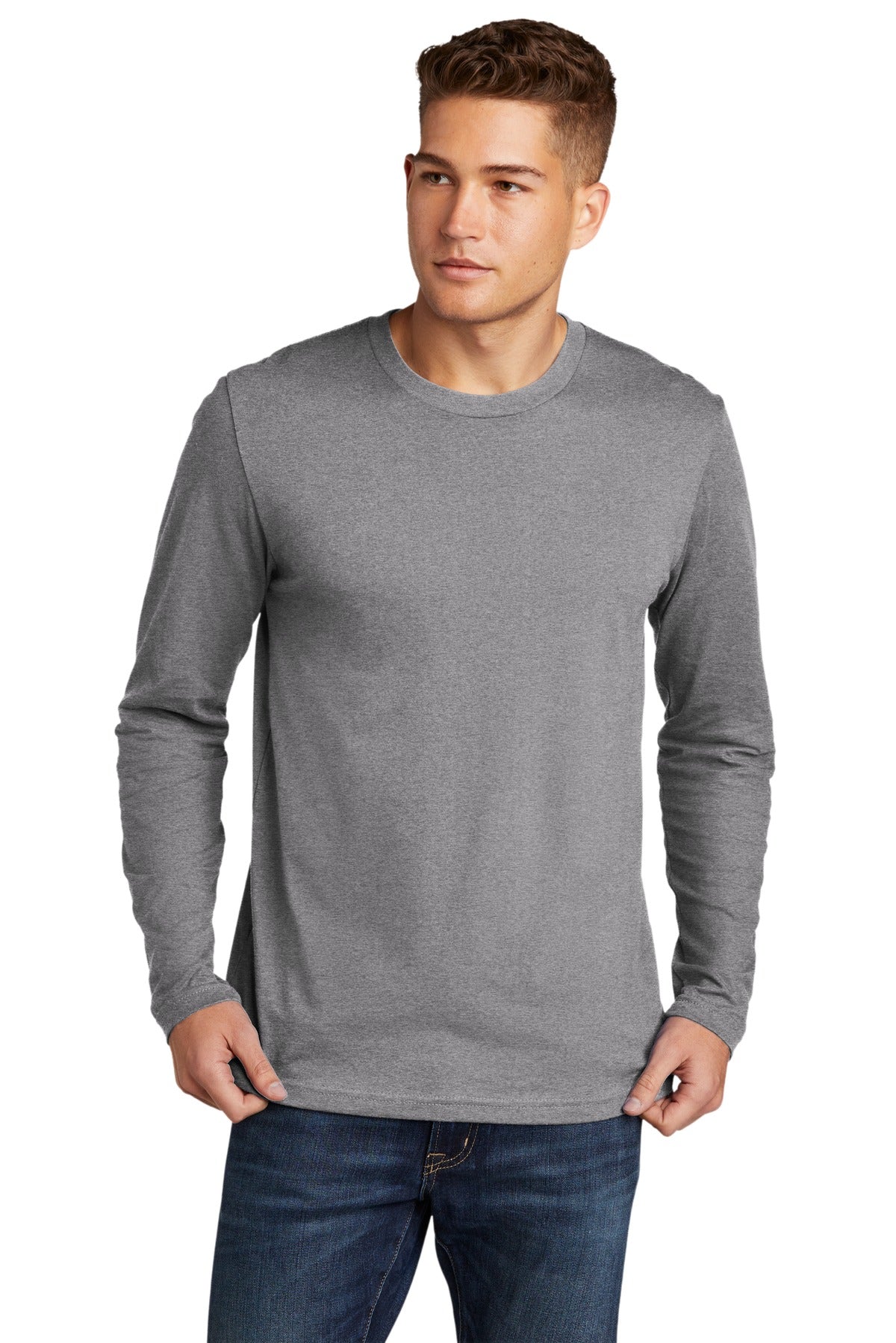 Next Level Apparel Cotton Long Sleeve Tee. NL3601