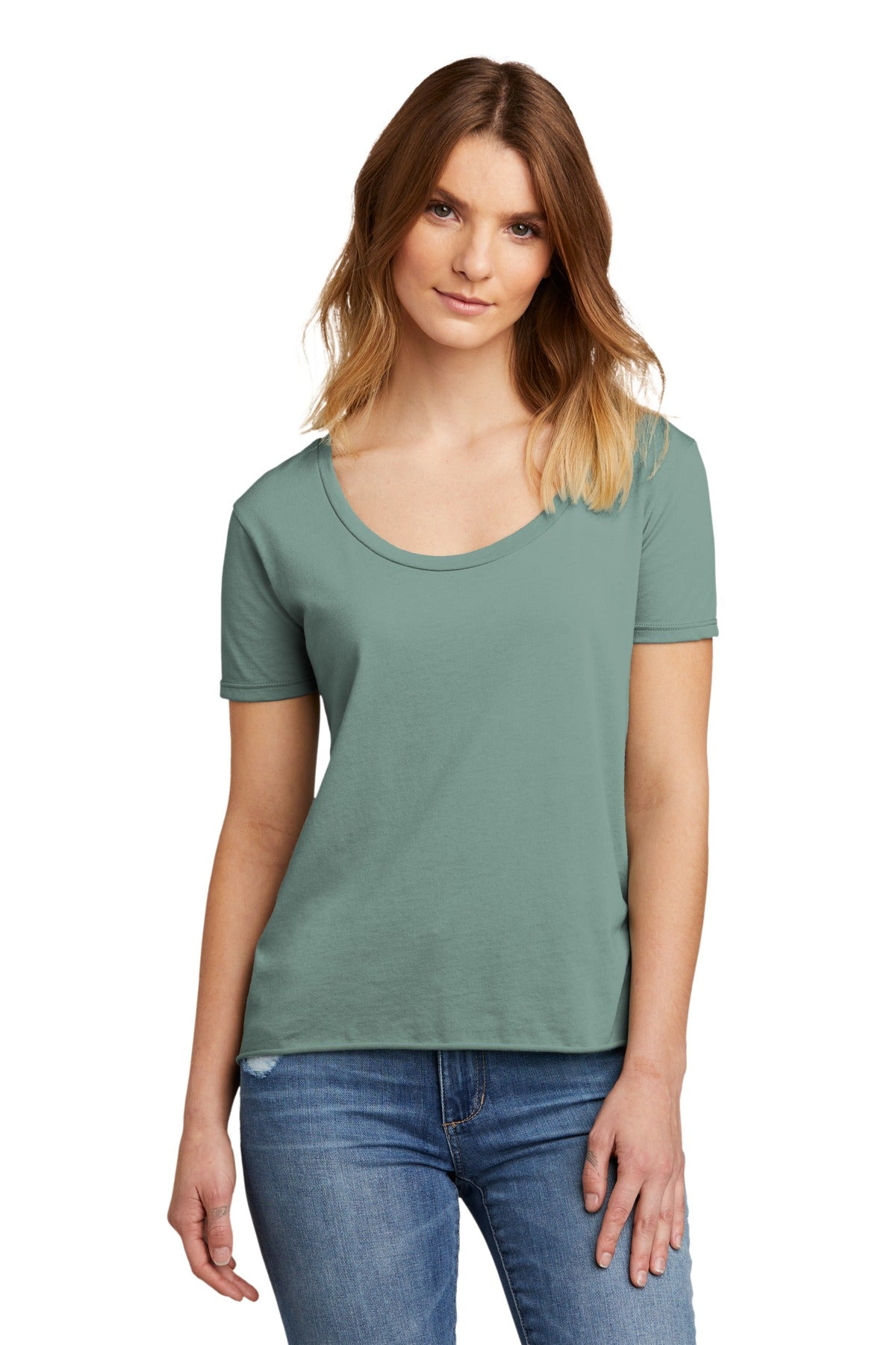 Next Level Apparel Women's Festival Scoop Neck Tee. NL5030