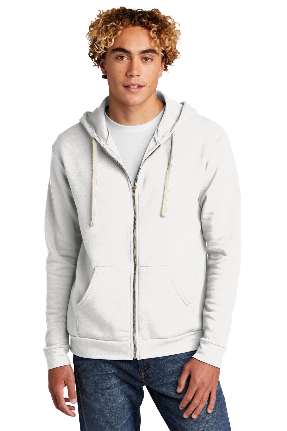 Next Level Apparel Unisex Santa Cruz Zip Hoodie. NL9602