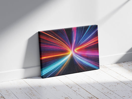 Neon Vortex- Cosmic Vibrance