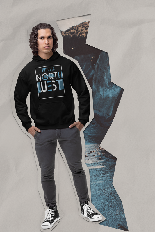 Pacific Northwest Blue and White