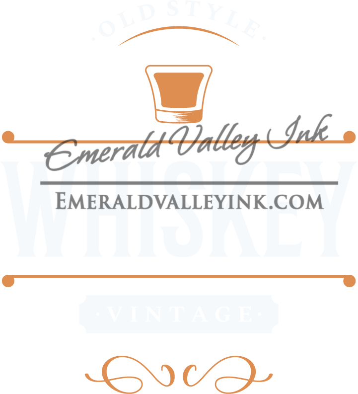 Old Style Vintage Whiskey, Orange & White