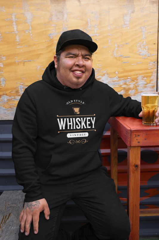 Old Style Vintage Whiskey, Orange & White