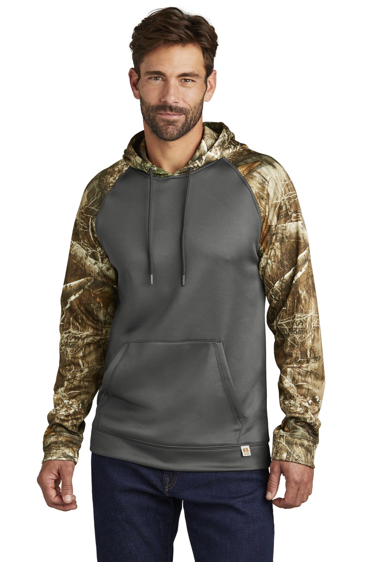 Russell Outdoors Realtree Performance Colorblock Pullover Hoodie RU451