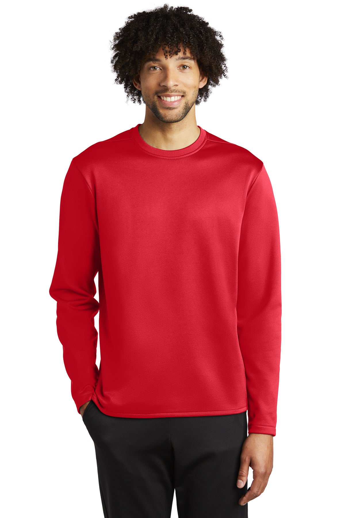 Sport-Tek Sport-Wick Fleece Pullover Crew. ST248