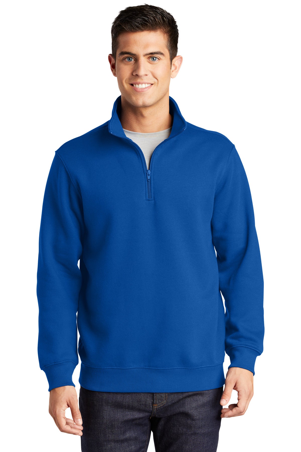 Sport-Tek 1/4-Zip Sweatshirt. ST253