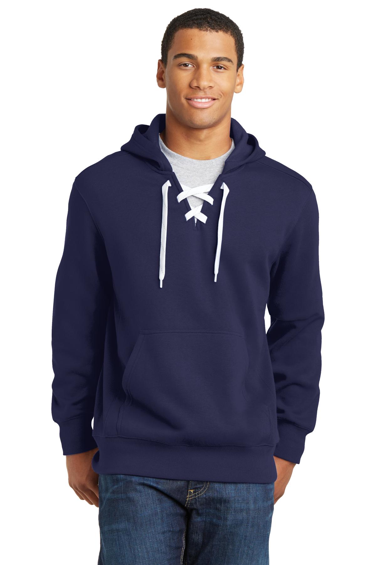 Sport-Tek Lace Up Pullover Hooded Sweatshirt. ST271