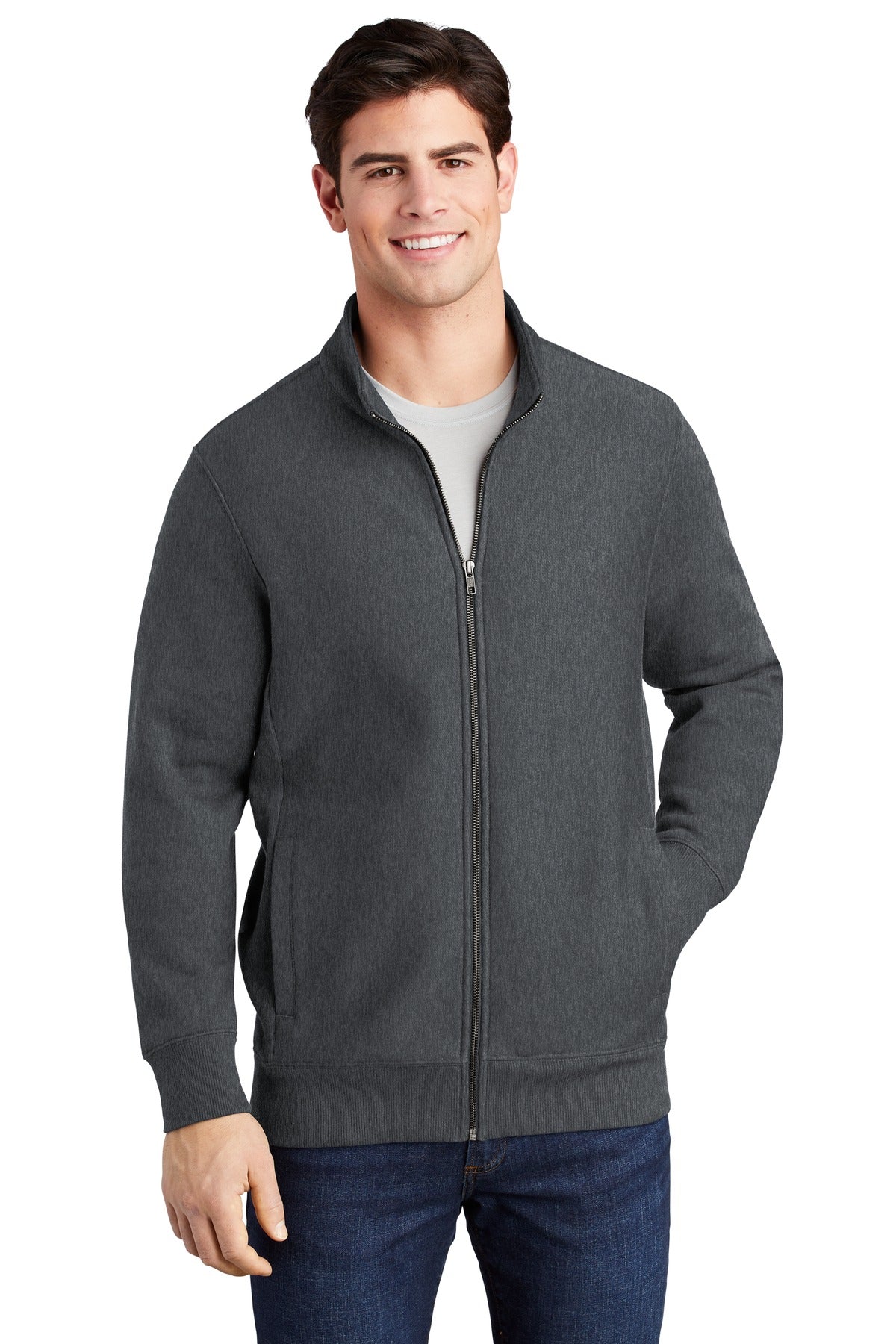 Sport-Tek Super Heavyweight Full-Zip Sweatshirt ST284