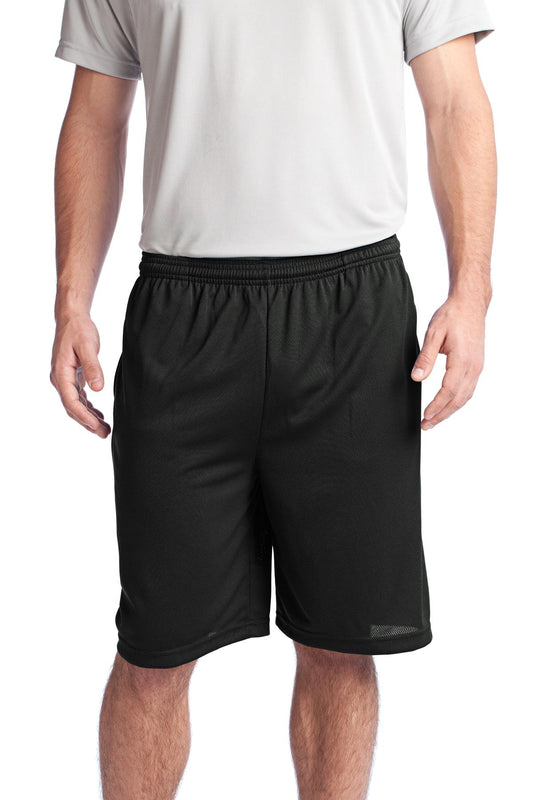 Sport-Tek PosiCharge Tough Mesh Pocket Short. ST312