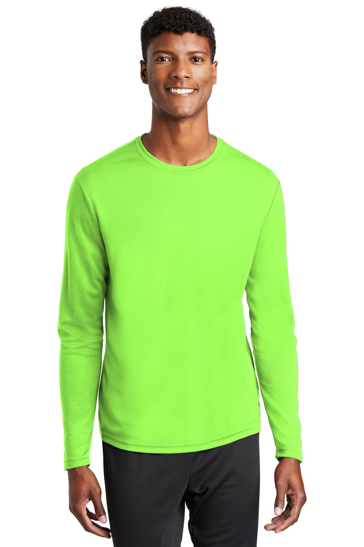 Sport-Tek PosiCharge RacerMesh Long Sleeve Tee. ST340LS