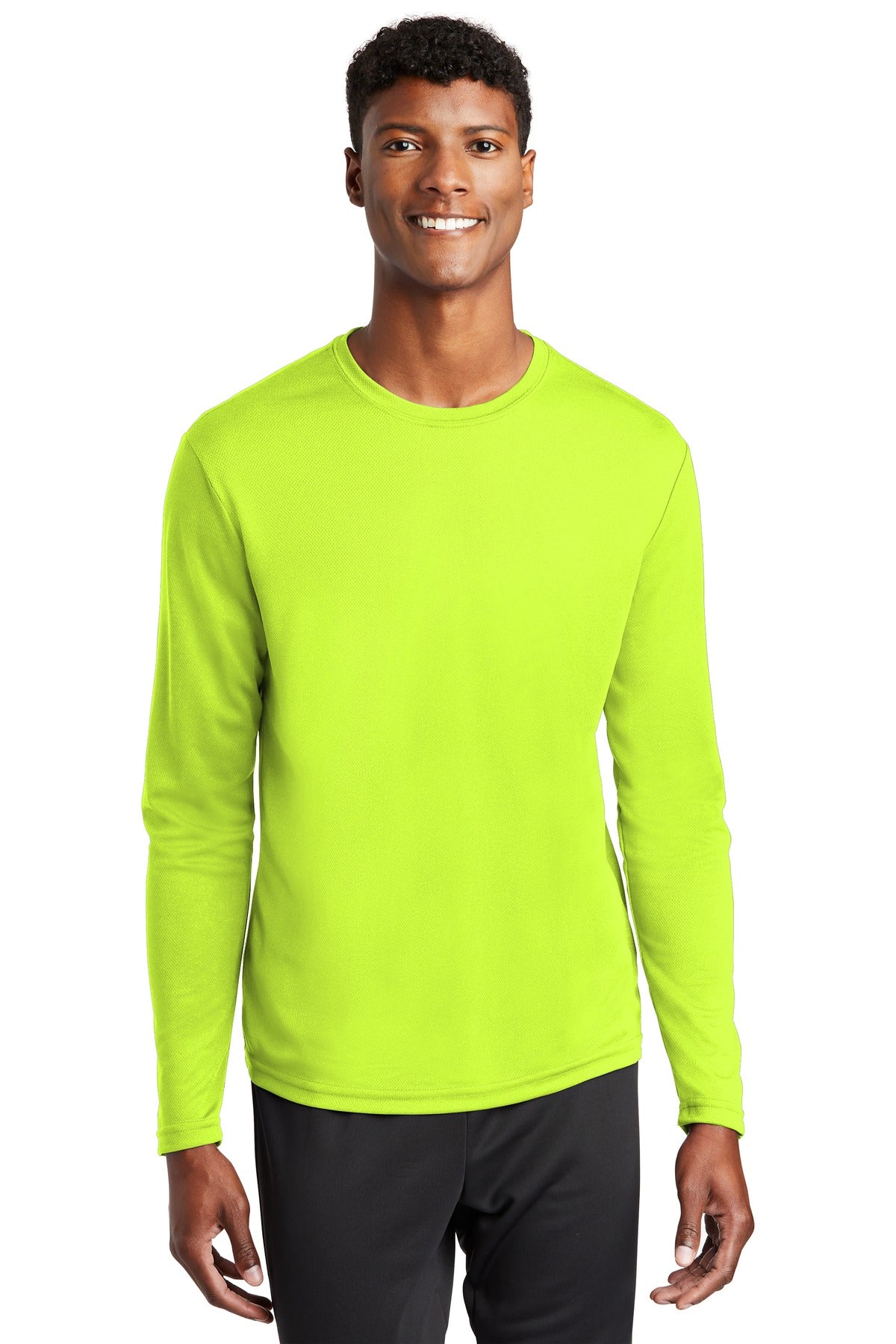 Sport-Tek PosiCharge RacerMesh Long Sleeve Tee. ST340LS