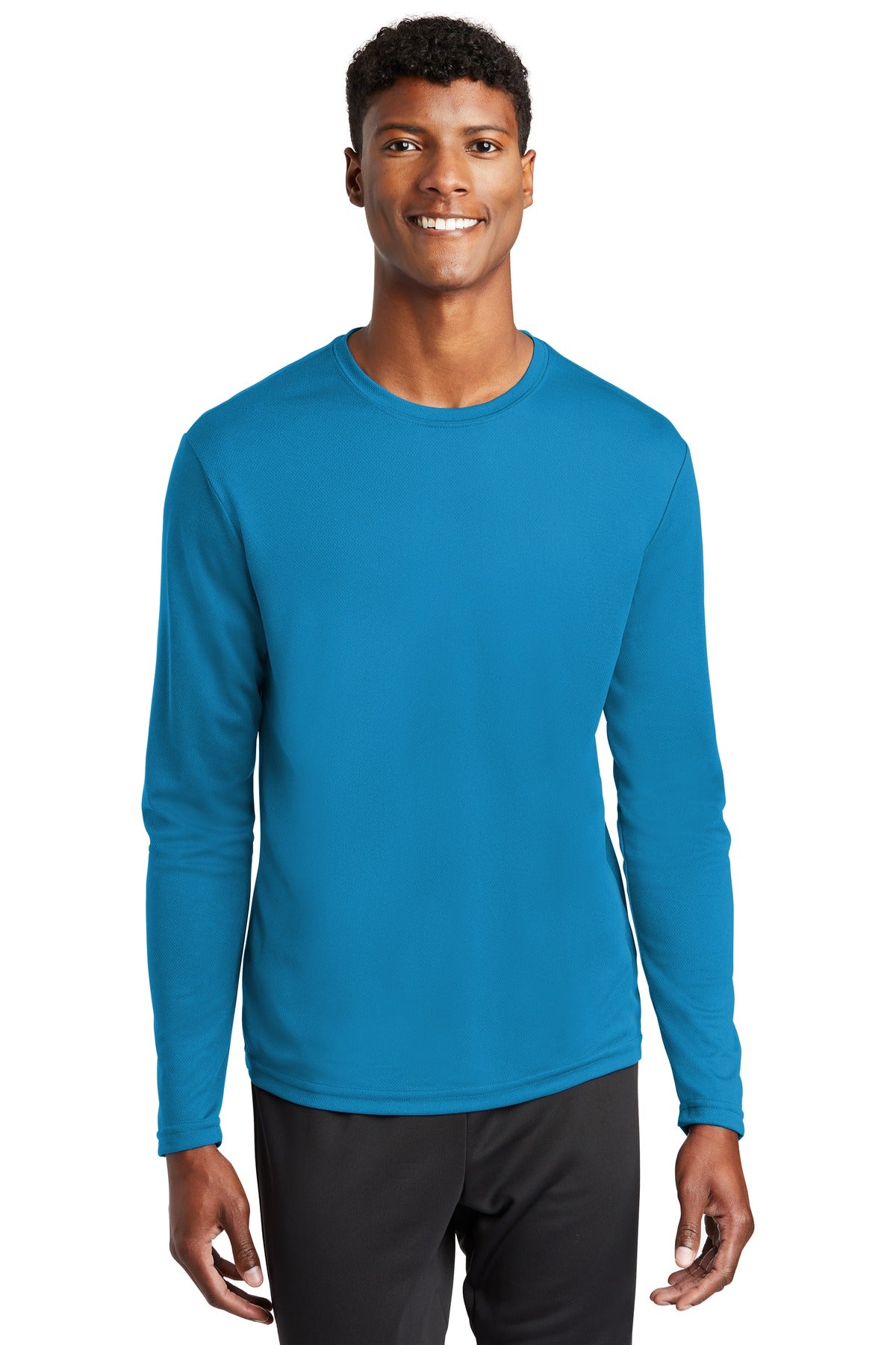 Sport-Tek PosiCharge RacerMesh Long Sleeve Tee. ST340LS