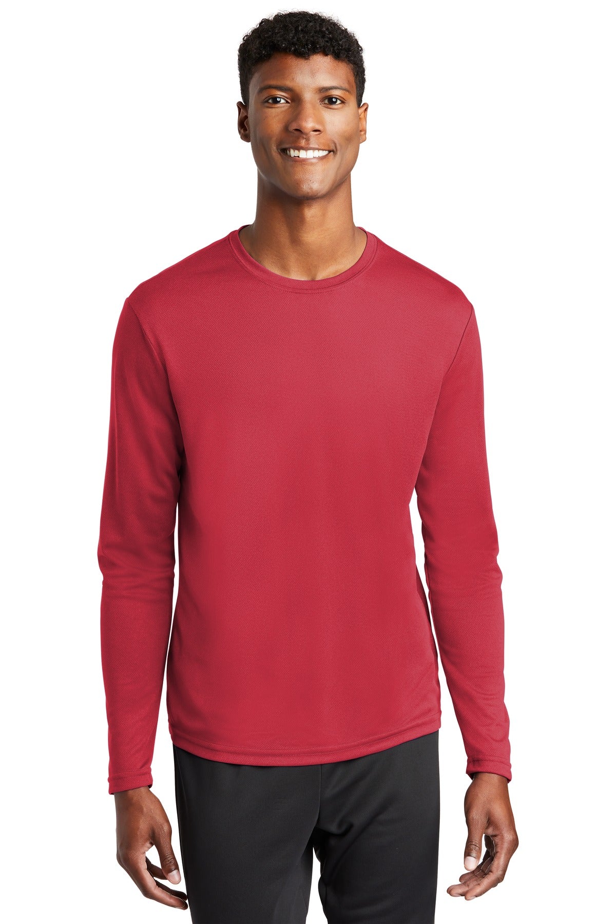 Sport-Tek PosiCharge RacerMesh Long Sleeve Tee. ST340LS