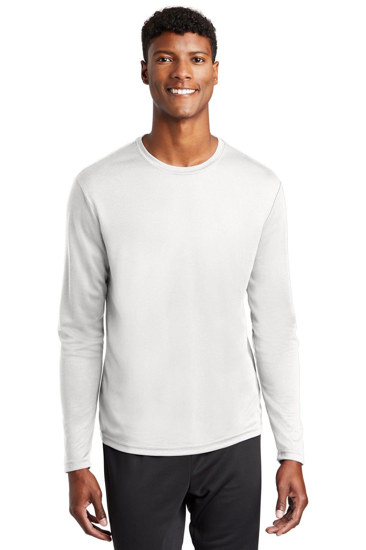 Sport-Tek PosiCharge RacerMesh Long Sleeve Tee. ST340LS