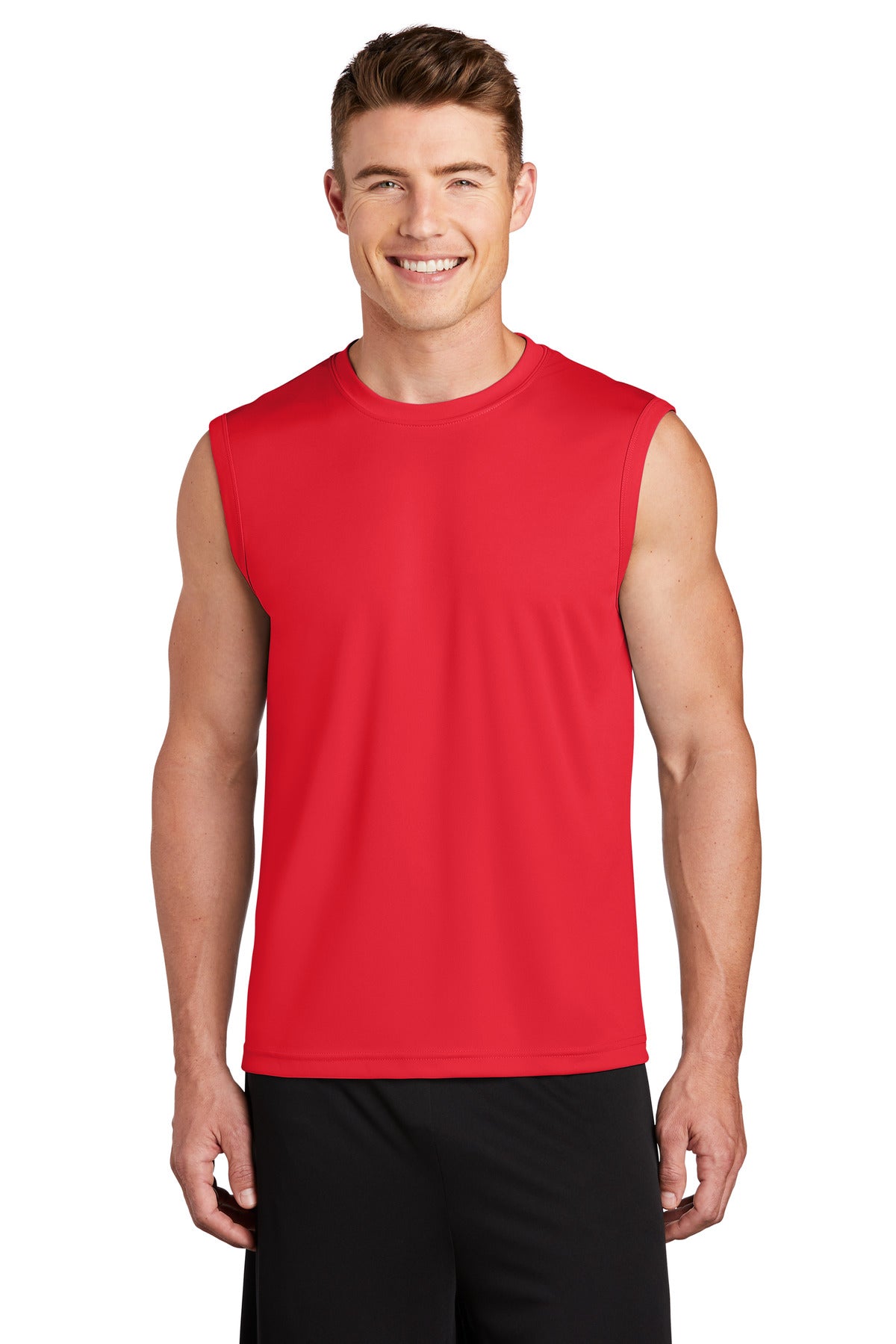 Sport-Tek Sleeveless PosiCharge Competitor Tee. ST352