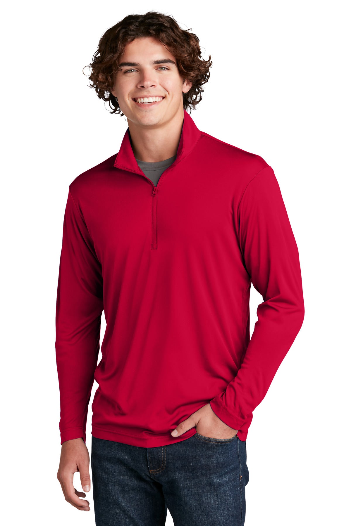 Sport-Tek PosiCharge Competitor 1/4-Zip Pullover. ST357