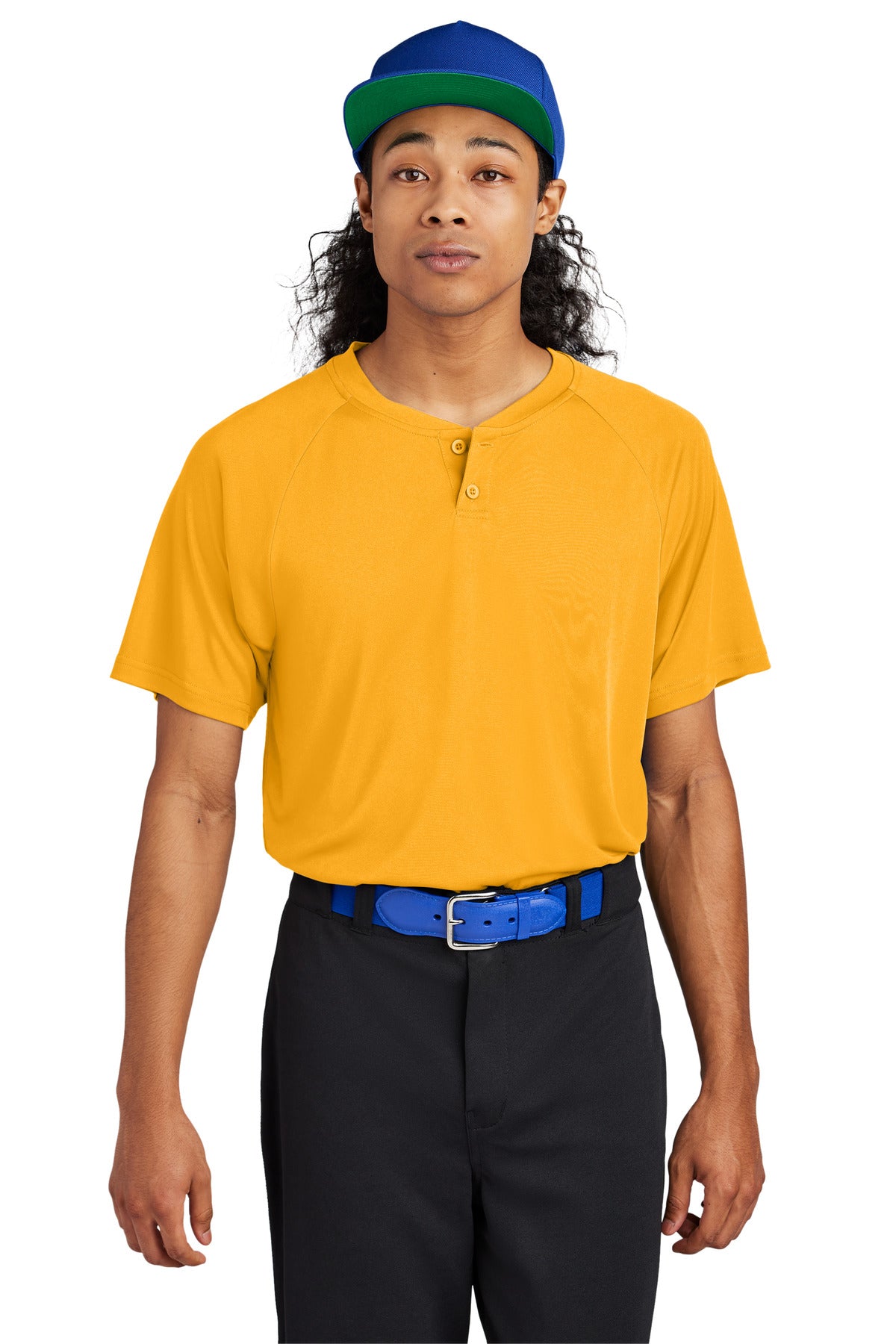 Sport-Tek PosiCharge Competitor 2-Button Henley ST359