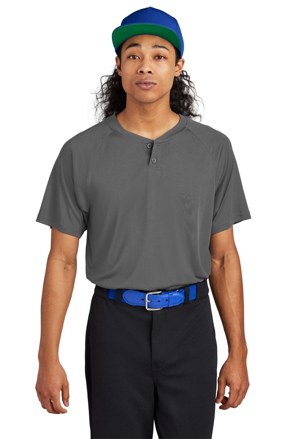 Sport-Tek PosiCharge Competitor 2-Button Henley ST359